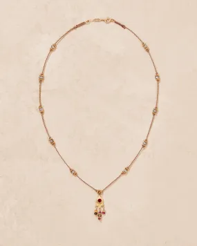 Necklace Padmacoll40 Padma Chaine Grenat