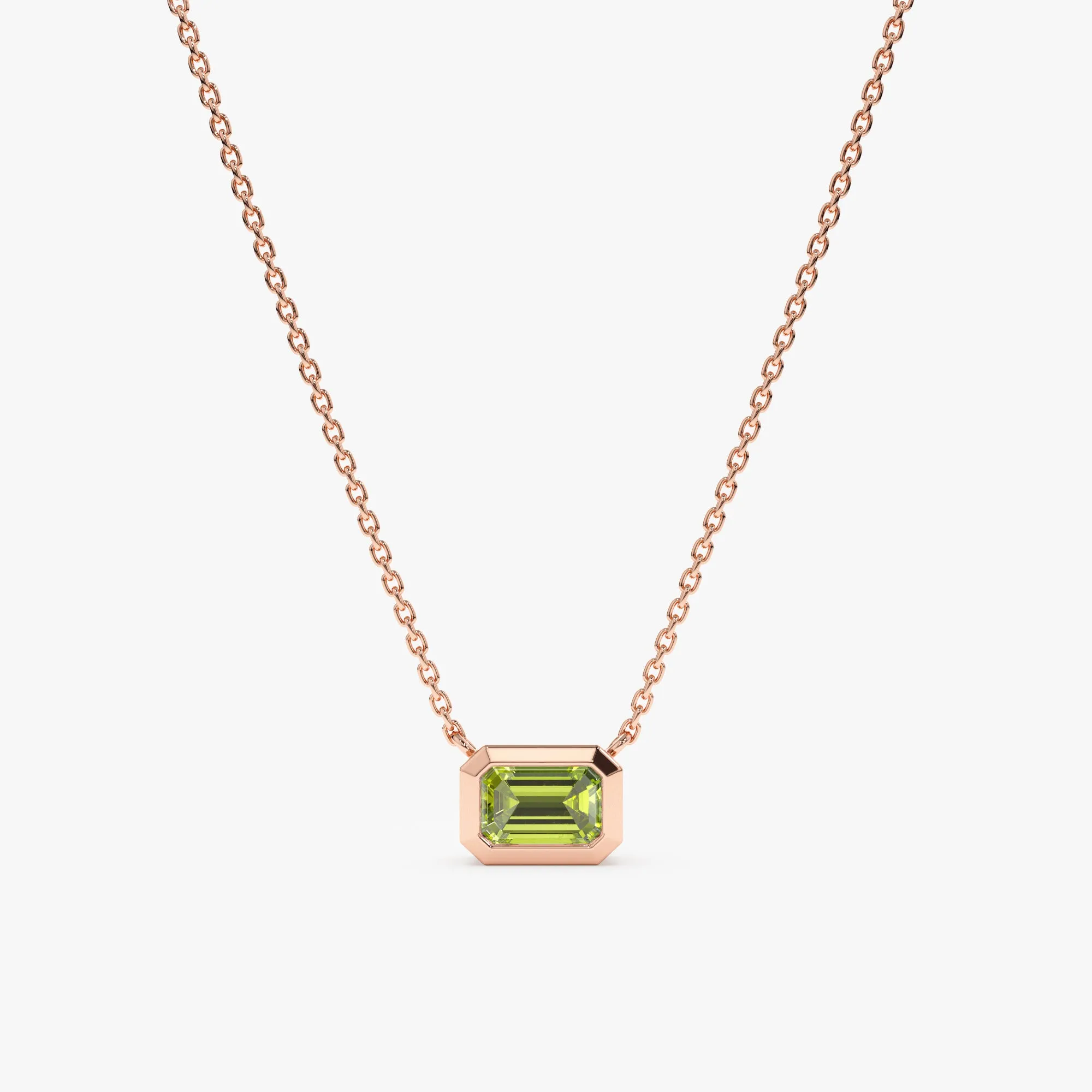 Peridot Necklace, Luisa