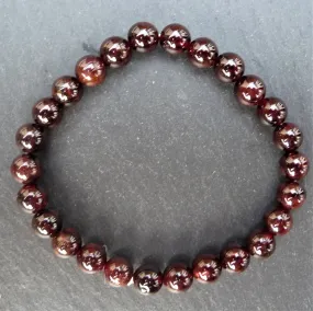 Power Bracelet - Blood Garnet - Bringing Passion