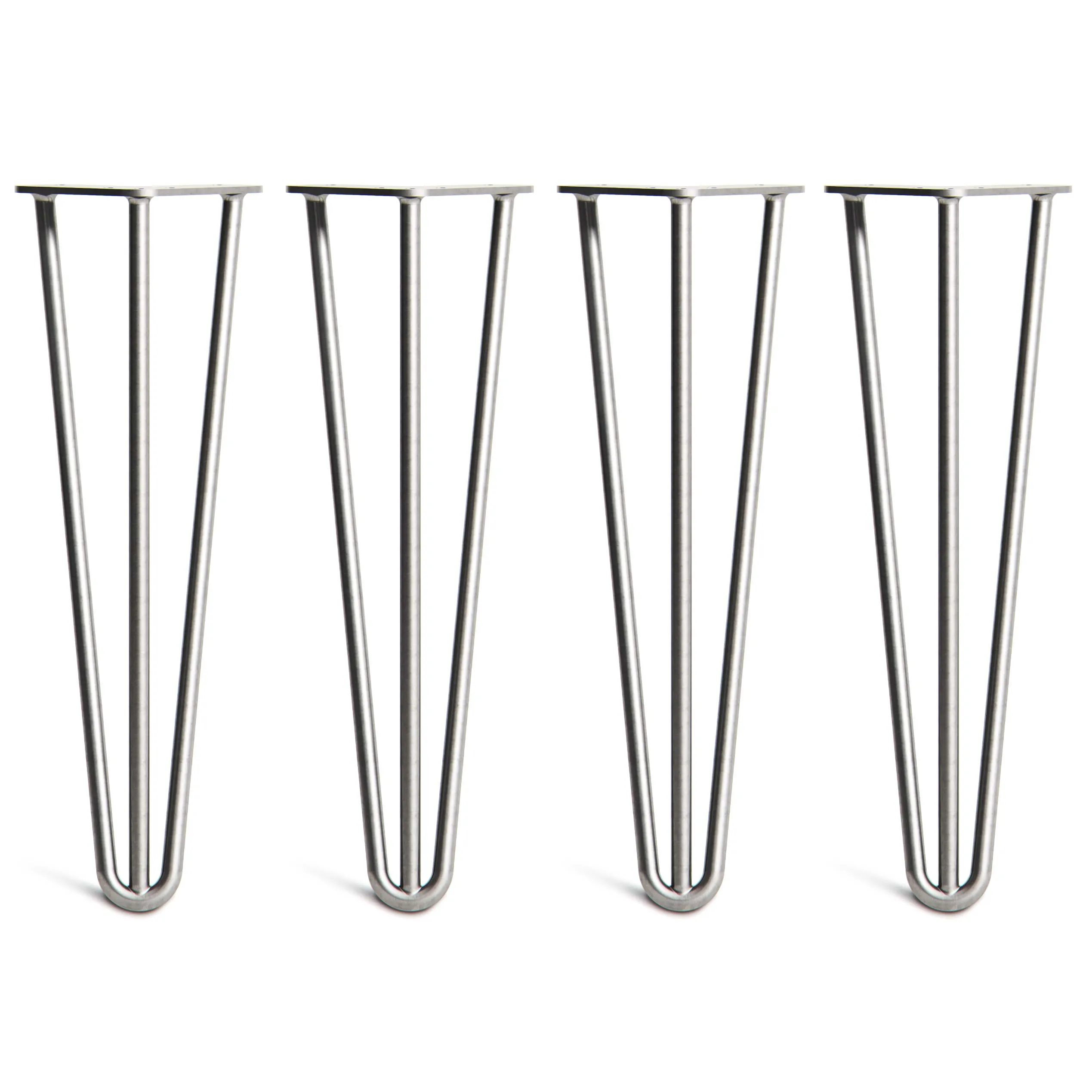 Raw Steel Hairpin Legs