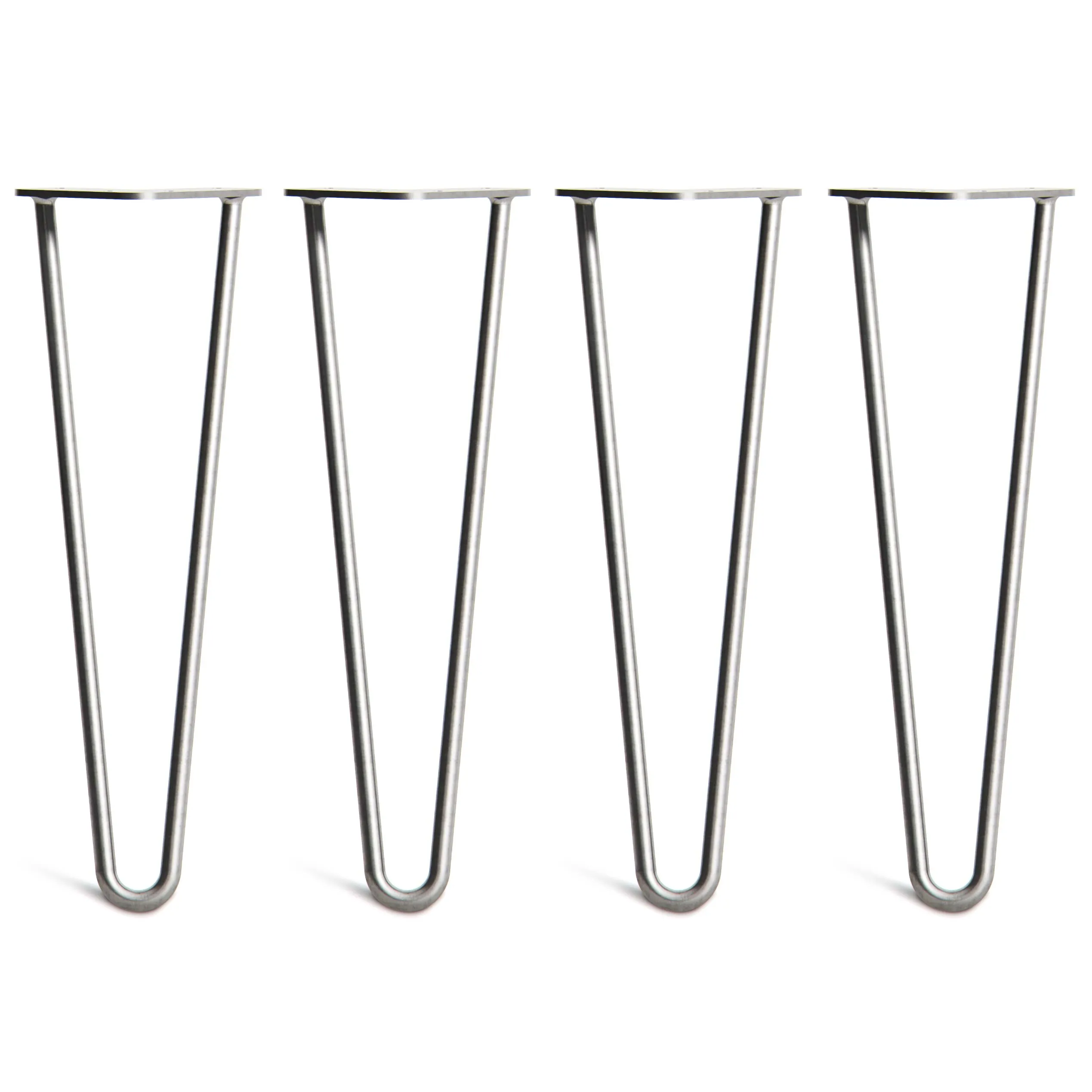 Raw Steel Hairpin Legs