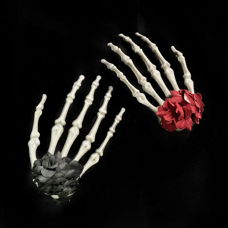 Rose Bone Fingers Hair Accessorie