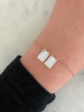 Rose Gold Scapular Bracelet