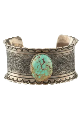 Royston Turquoise Stone Cuff Bracelet