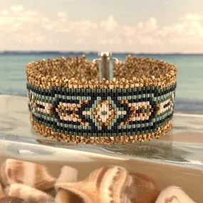 Sandy Beach Peyote Bracelet