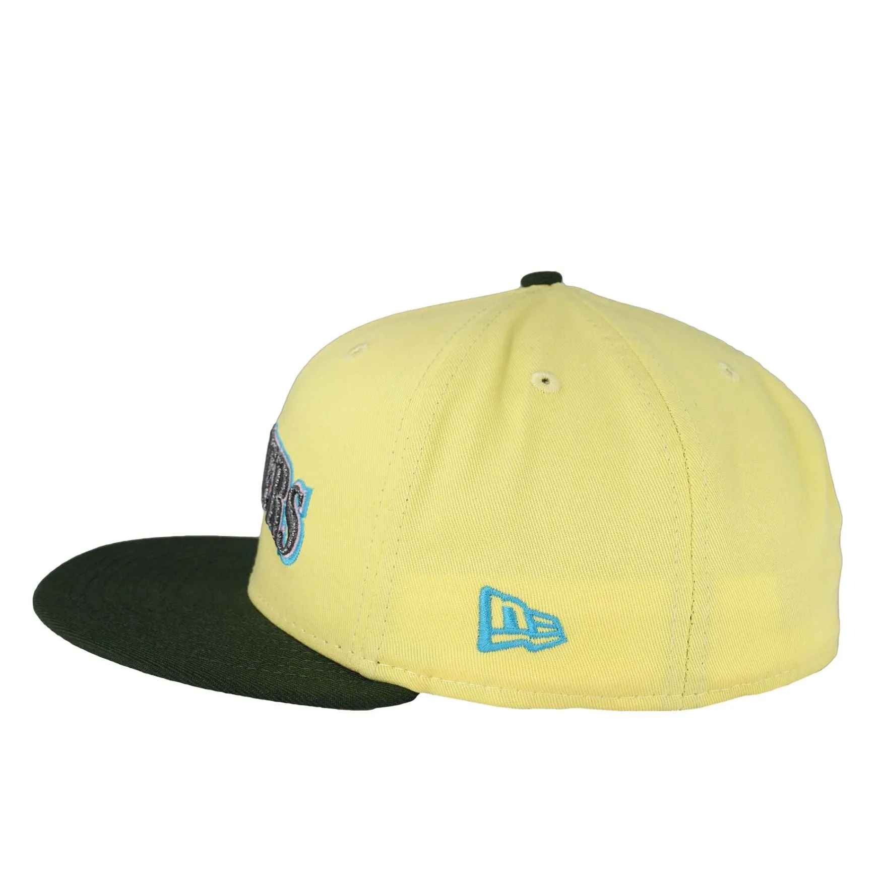 Seattle Mariners Soft Yellow/Dark Seaweed 30th Anniversary New Era 59FIFTY Fitted Hat