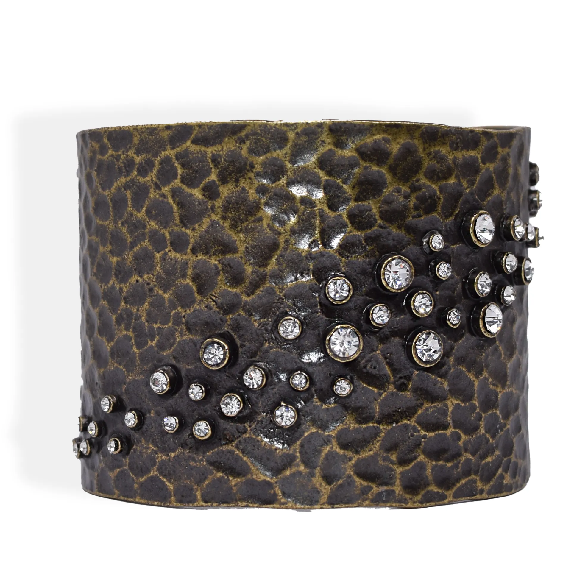 Shimmering Wrist Cuff Bracelet