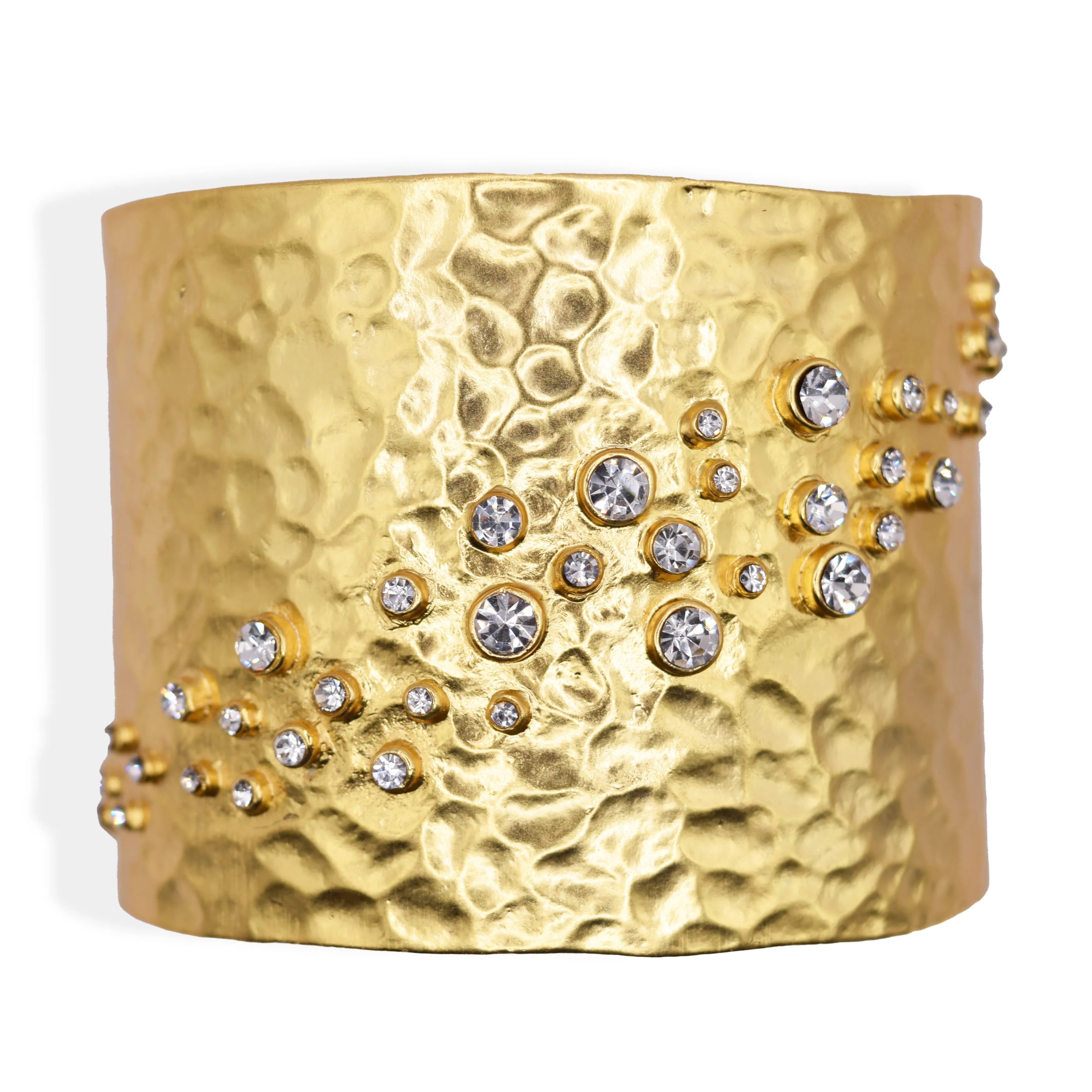 Shimmering Wrist Cuff Bracelet