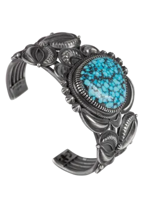 Silver & Turquoise Statement Bracelet