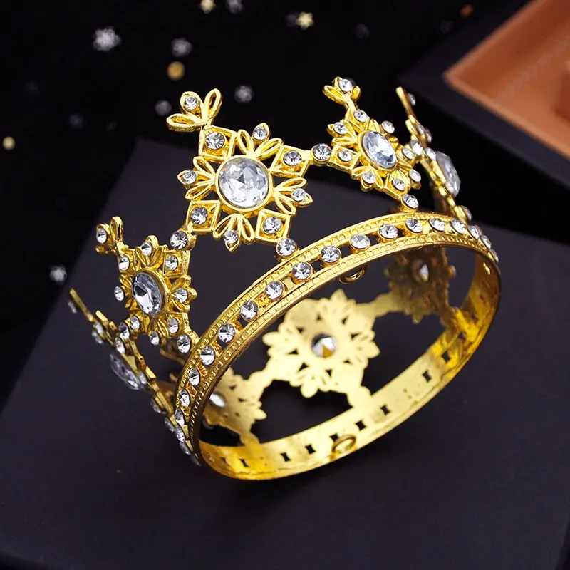 Small Crown for Girls Birthday Princess Party Jewelry Cake Decoration