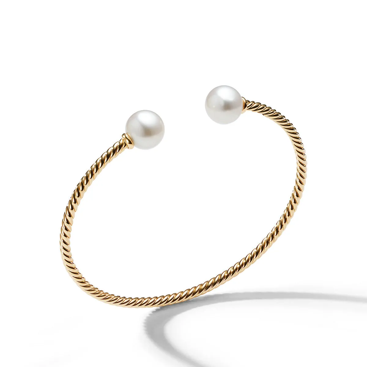 Solari Bead Bracelet with Pearl in 18K Gold