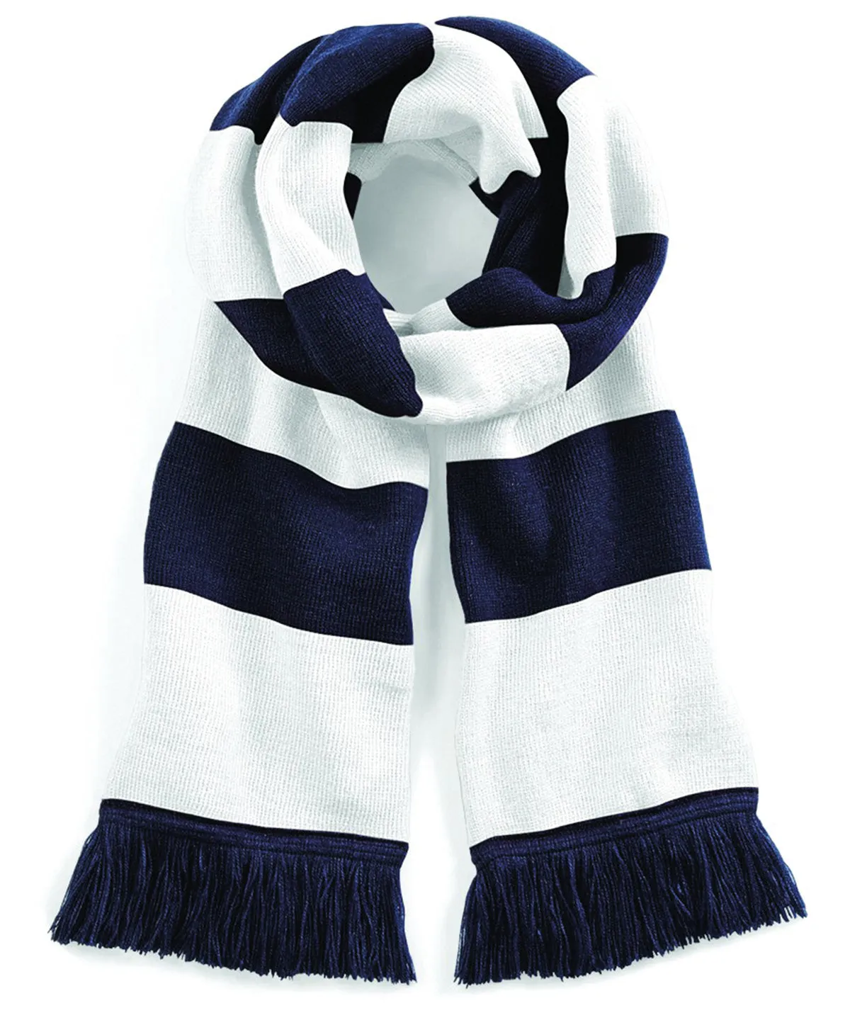 Stadium scarf | French Navy/White