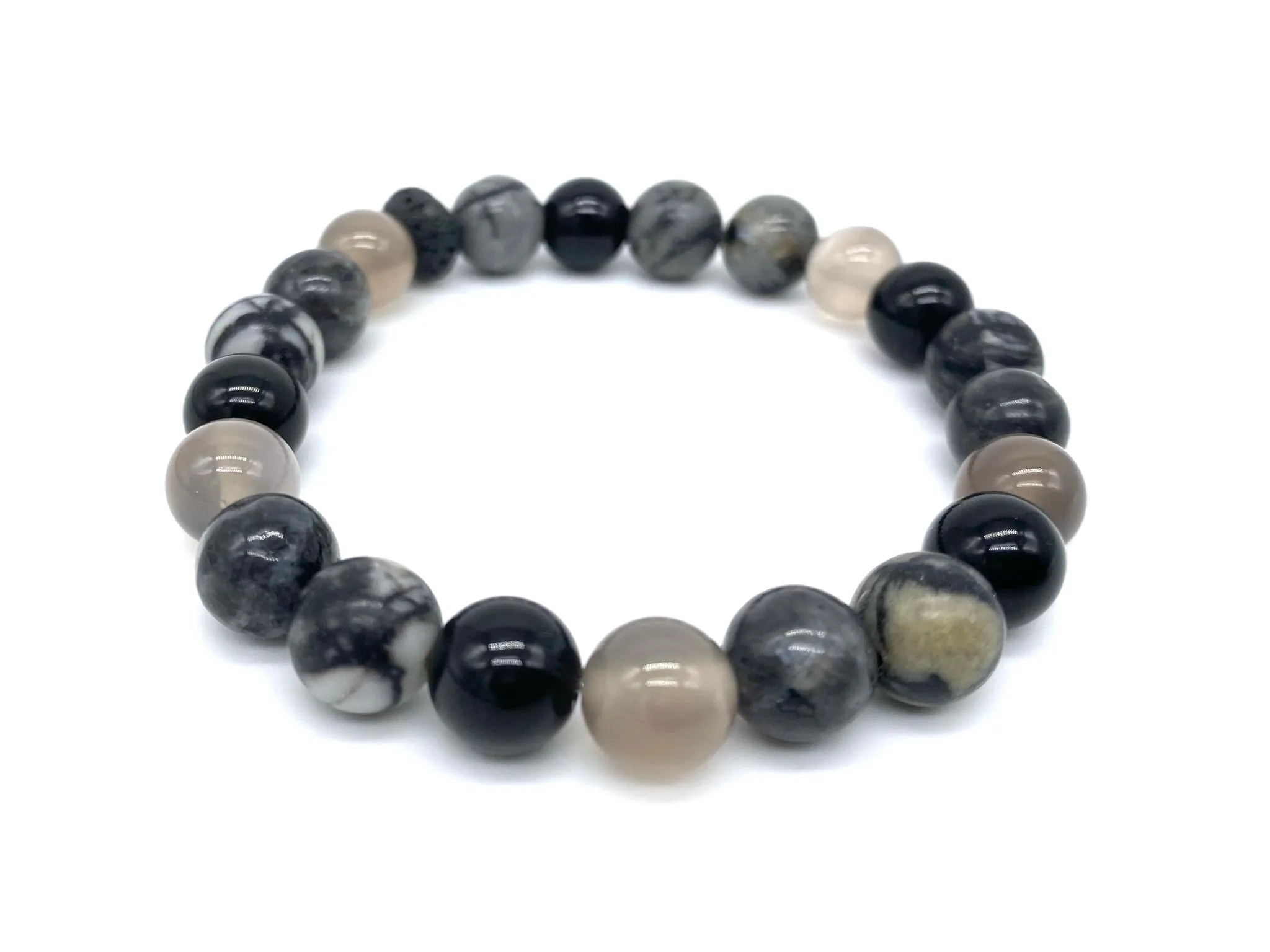 Strength Crystal Beaded Bracelet - Aromatherapy Bracelet