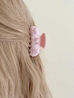 Sweet Ballerina actylic hair claw clips