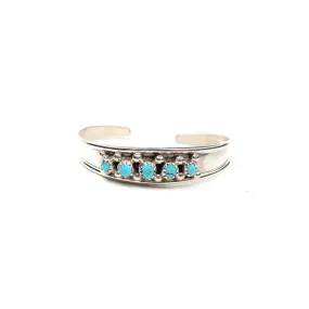 The Swazy Baby Cuff - Turquoise