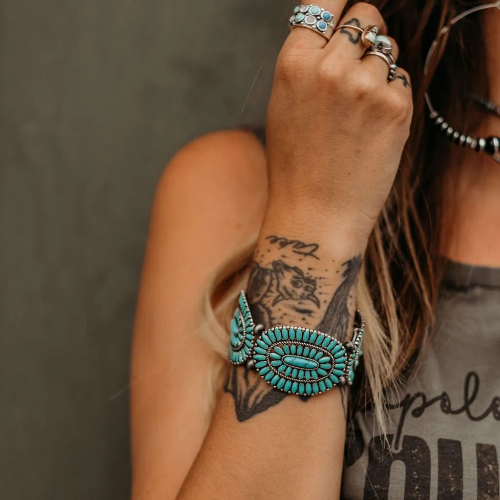 The Turquoise Marietta Bracelet