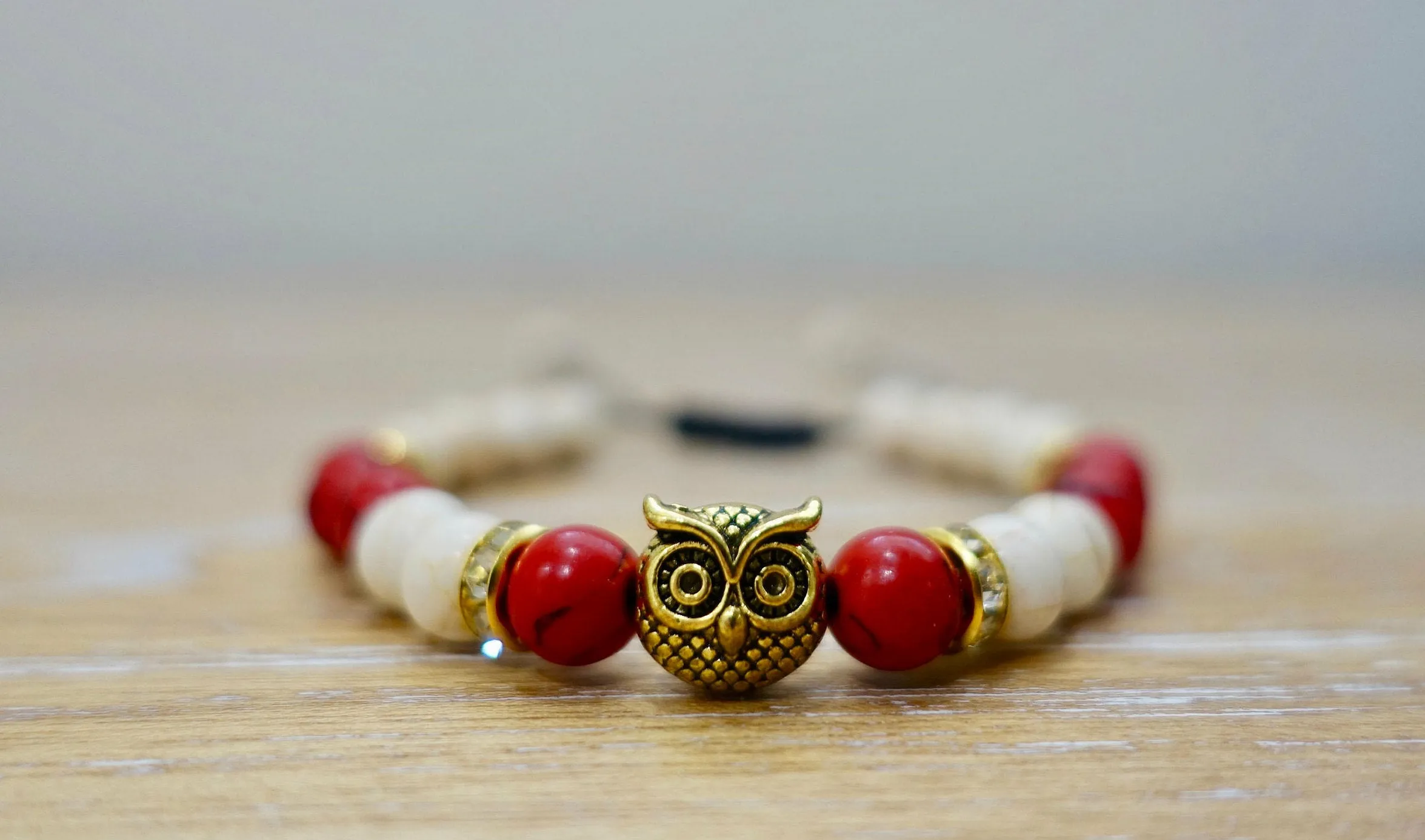 Traveler Owl Adjustable Bracelet