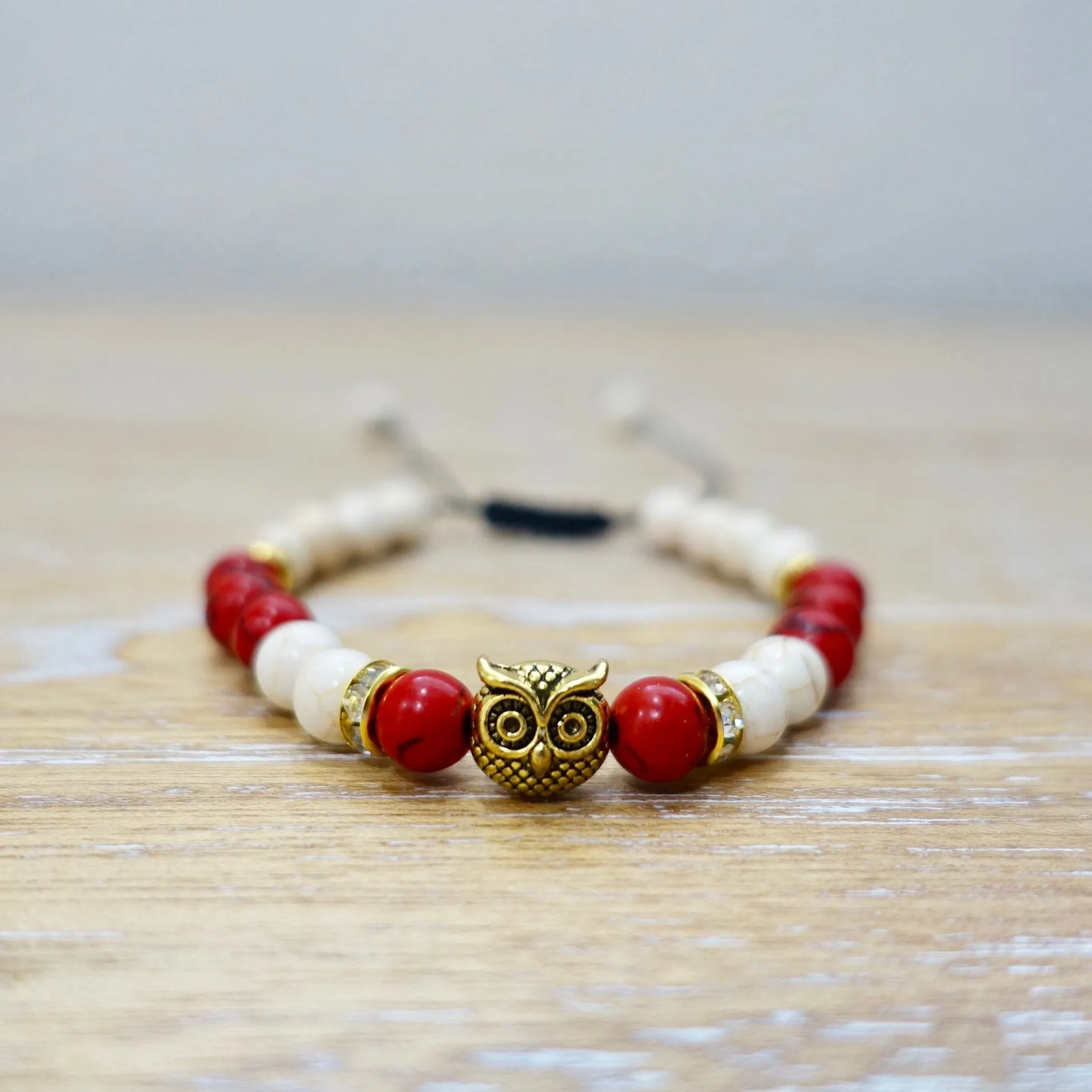 Traveler Owl Adjustable Bracelet