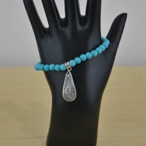 Turquoise Bracelet w/ Charm