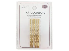 Twisted Hair Pin Gold