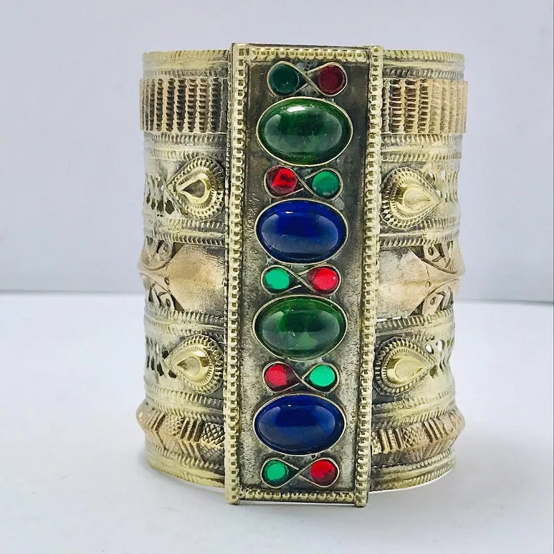 Vintage Wide Big Bohemian Cuff Bracelet